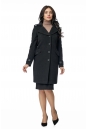 Женское пальто из текстиля с воротником 8002605
