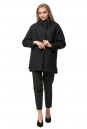 Женское пальто из текстиля с воротником 8012184-2