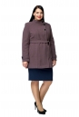 Женское пальто из текстиля с воротником 8015914-2