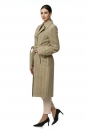 Женское пальто из текстиля с воротником 8016114-2
