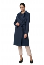 Женское пальто из текстиля с воротником 8016228-2