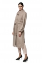 Женское пальто из текстиля с воротником 8016230-2
