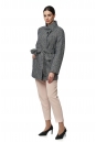 Женское пальто из текстиля с воротником 8016233