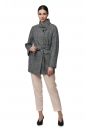 Женское пальто из текстиля с воротником 8016233-2