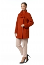 Женское пальто из текстиля с воротником 8016729-2