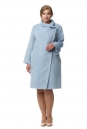 Женское пальто из текстиля с воротником 8017033-2