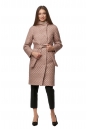 Женское пальто из текстиля с капюшоном 8018780-2