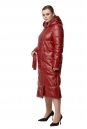 Женское кожаное пальто из натуральной кожи с воротником 8019295-2