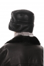Шапка мужская из эко-кожи с искусственным мехом 8019995-6