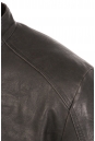 Мужская кожаная куртка из эко-кожи с воротником 8021871-3