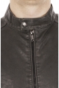 Мужская кожаная куртка из эко-кожи с воротником 8021871-13