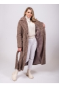 Женское пальто из текстиля с воротником 8023379-13