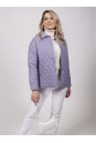 Куртка женская из текстиля с воротником 8023437-12