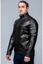 Мужская кожаная куртка из эко-кожи с воротником 8023456-6