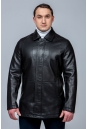 Мужская кожаная куртка из эко-кожи с воротником 8023457-7