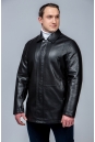 Мужская кожаная куртка из эко-кожи с воротником 8023457-9