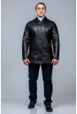 Мужская кожаная куртка из эко-кожи с воротником 8023457-10