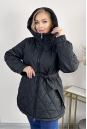 Куртка женская из текстиля с капюшоном 8024016