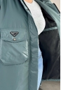 Женское пальто из текстиля с капюшоном 8024102-6