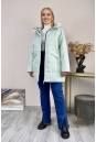 Женское пальто из текстиля с капюшоном 8024109-4