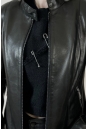 Женская кожаная куртка из натуральной кожи с воротником 8024140-8